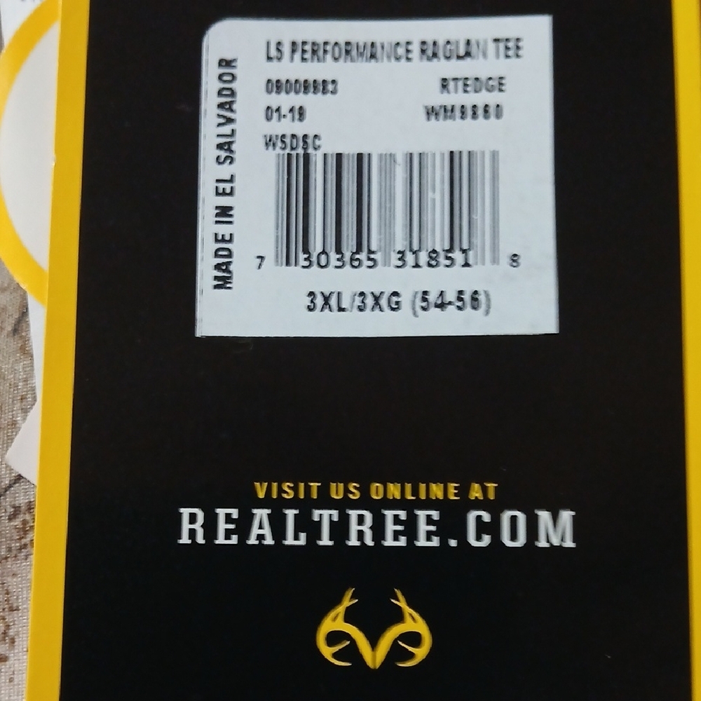 NWT Real tree Camo men's Shirt - Long Sleeve Outdoor Style - Picture 5 of 9